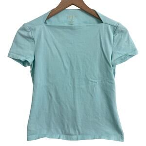 Kate Spade New York Broome Street Blue Everyday Tee Shirt Size XXS Carbeansky